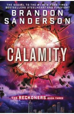 Coperta cărții 'Calamity - Brandon Sanderson'