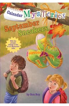 Coperta cărții 'September Sneakers - Ron Roy'