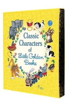 Poza produsului Classic Characters of Little Golden Books: The Poky Little Puppy; Tootle; The Saggy Baggy Elephant; Tawny Scrawny Lion; Scuffy the Tugboat - Various