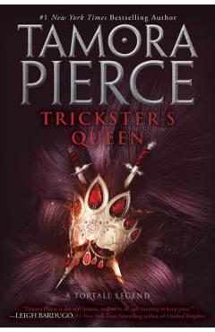 Coperta cărții 'Trickster's Queen - Tamora Pierce'