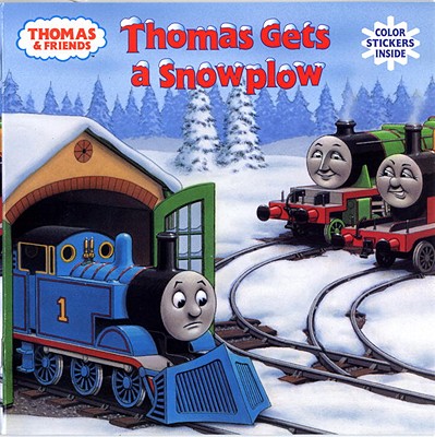 Thomas Gets a Snowplow [With Stickers] - W. Awdry