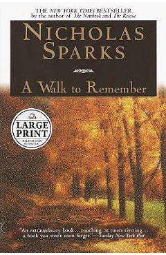 Poza produsului A Walk to Remember - Nicholas Sparks