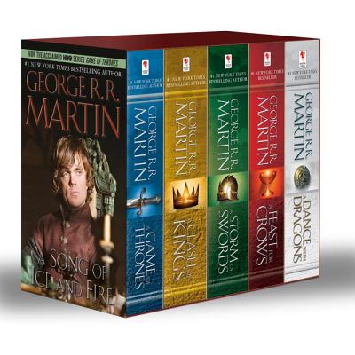 George R. R. Martin's a Game of Thrones 5-Book Boxed Set (Song of Ice and Fire Series): A Game of Thrones, a Clash of Kings, a Storm of Swords, a Feas - George R. R. Martin