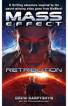 Coperta cărții 'Mass Effect: Retribution - Drew Karpyshyn'