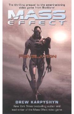 Coperta cărții 'Mass Effect: Revelation - Drew Karpyshyn'