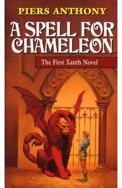 Coperta cărții 'A Spell for Chameleon - Piers Anthony'