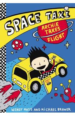 Coperta cărții 'Archie Takes Flight - Wendy Mass'