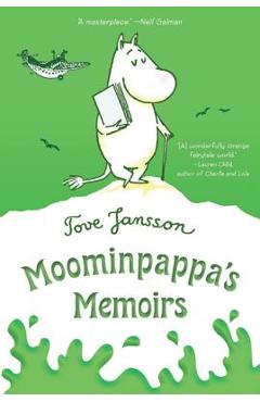 Coperta cărții 'Moominpappa's Memoirs - Tove Jansson'