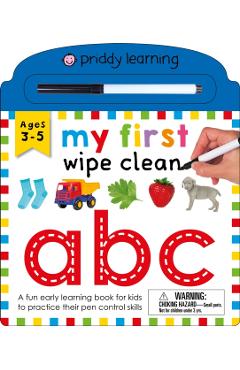 My First Wipe Clean: ABC - Roger Priddy