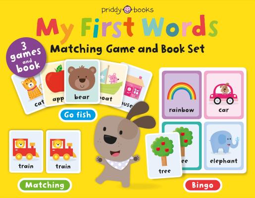 My First Words Matching Game and Book Set: Three Games and a Book - Roger Priddy