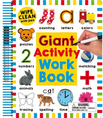 Wipe Clean: Giant Activity Workbook - Roger Priddy