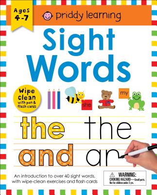 Wipe Clean Workbook: Sight Words (Enclosed Spiral Binding) - Roger Priddy