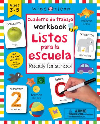 Wipe Clean: Bilingual Workbook Ready for School - Roger Priddy