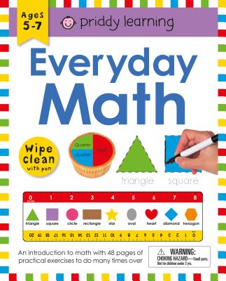 Wipe Clean Workbook: Everyday Math [With Pen] - Roger Priddy