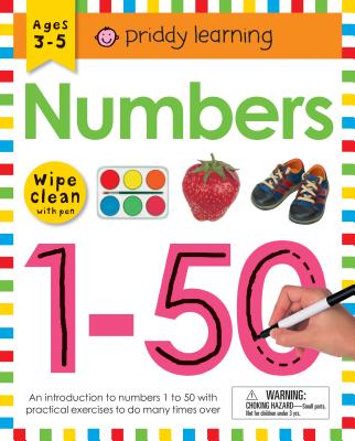 Wipe Clean Workbook: Numbers 1-50 - Roger Priddy