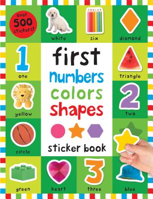 First 100 Stickers: First Numbers, Colors, Shapes - Roger Priddy