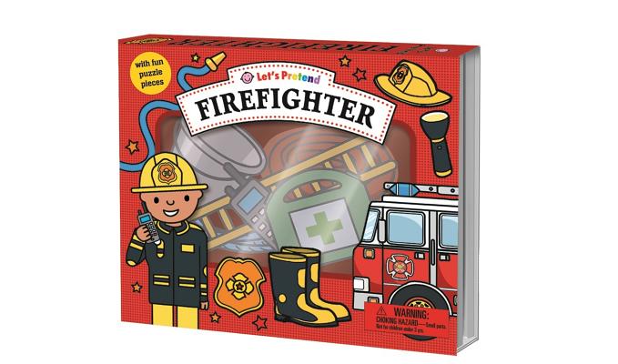 Let's Pretend: Firefighter Set: With Fun Puzzle Pieces - Roger Priddy
