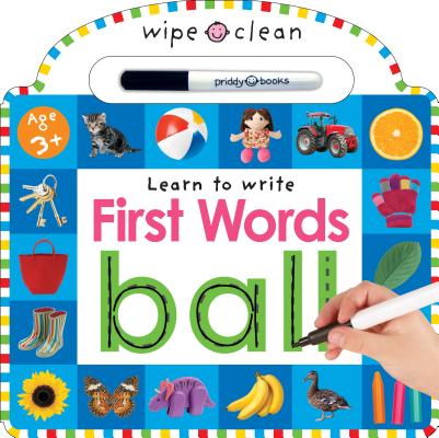 Wipe Clean: First Words - Roger Priddy