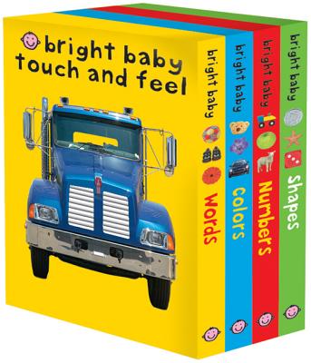 Bright Baby Touch & Feel Slipcase 2: Includes Words, Colors, Numbers, and Shapes - Roger Priddy
