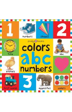 Big Board Books Colors, Abc, Numbers - Roger Priddy