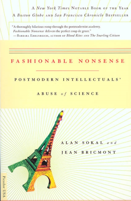 Fashionable Nonsense: Postmodern Intellectuals' Abuse of Science - Jean Bricmont