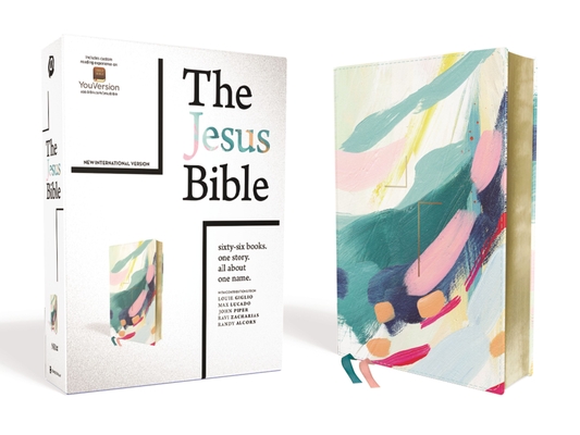 The Jesus Bible, NIV Edition, Leathersoft, Multi-Color/Teal, Comfort Print - Passion