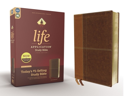 Niv, Life Application Study Bible, Third Edition, Leathersoft, Brown, Red Letter Edition - Zondervan