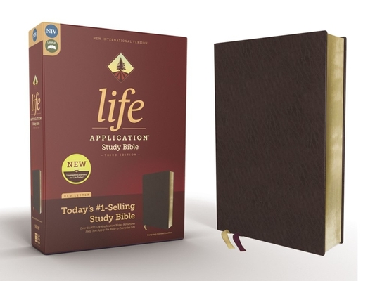 Niv, Life Application Study Bible, Third Edition, Bonded Leather, Burgundy, Red Letter Edition - Zondervan