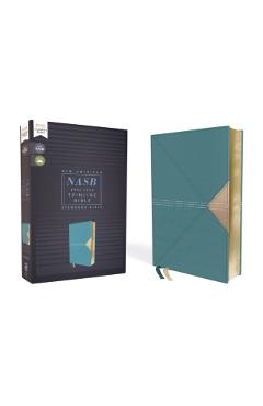 Nasb, Thinline Bible, Leathersoft, Teal, Red Letter Edition, 1995 Text, Comfort Print - Zondervan