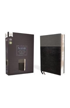 Nasb, Thinline Bible, Leathersoft, Black, Red Letter Edition, 1995 Text, Comfort Print - Zondervan