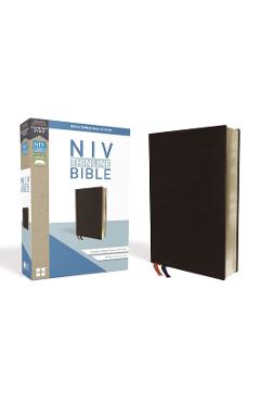 Poza produsului NIV, Thinline Bible, Bonded Leather, Black, Red Letter Edition - Zondervan