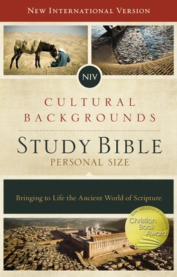 NIV, Cultural Backgrounds Study Bible, Personal Size, Hardcover, Red Letter Edition: Bringing to Life the Ancient World of Scripture - Craig S. Keener