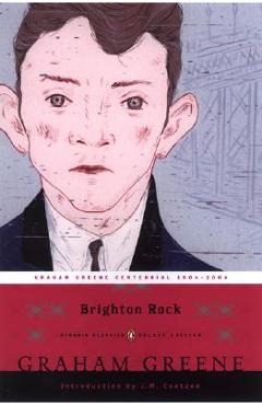 Coperta cărții 'Brighton Rock: (penguin Classics Deluxe Edition) - Graham Greene'