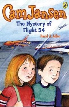 Coperta cărții 'CAM Jansen: The Mystery of Flight 54 #12 - David A. Adler'