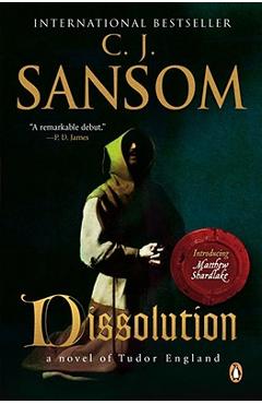 Poza produsului Dissolution: A Matthew Shardlake Tudor Mystery - C. J. Sansom