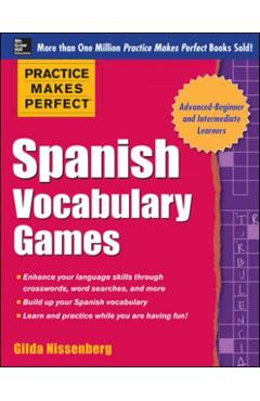 Spanish Vocabulary Games - Gilda Nissenberg