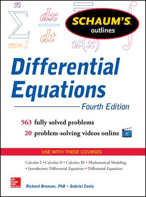 Schaum's Outline of Differential Equations - Richard Bronson