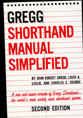 The Gregg Shorthand Manual Simplified - John R. Gregg