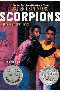 Coperta cărții 'Scorpions - Walter Dean Myers'