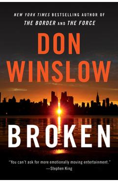 Coperta cărții 'Broken - Don Winslow'