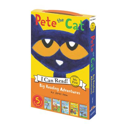 Pete the Cat: Big Reading Adventures: 5 Far-Out Books in 1 Box! - James Dean