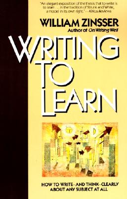 Writing to Learn Rc - William Zinsser