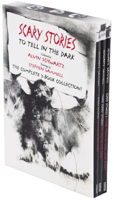 Scary Stories Paperback Box Set: The Complete 3-Book Collection with Classic Art by Stephen Gammell - Alvin Schwartz
