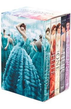 Coperta cărții 'The Selection 5-Book Box Set: The Complete Series - Kiera Cass'
