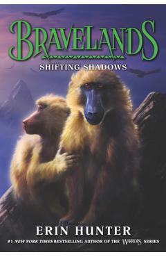 Coperta cărții 'Bravelands: Shifting Shadows - Erin Hunter'