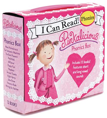 Pinkalicious 12-Book Phonics Fun!: Includes 12 Mini-Books Featuring Short and Long Vowel Sounds - Victoria Kann