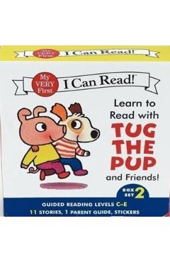 Learn to Read with Tug the Pup and Friends! Box Set 2: Guided Reading Levels C-E - Julie M. Wood