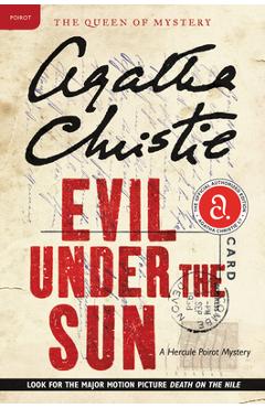 Coperta cărții 'Evil Under the Sun - Agatha Christie'