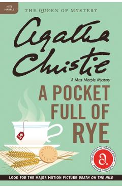 Coperta cărții 'A Pocket Full of Rye: A Miss Marple Mystery - Agatha Christie'