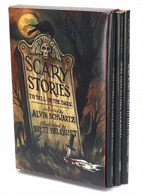 Scary Stories Box Set: Complete Collection with Brett Helquist Art - Alvin Schwartz